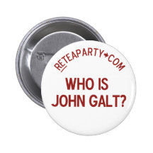 Wer Tee-Party-Knopf Johns Galt ist Buttons