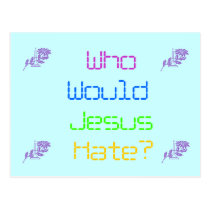Wer wurde Jesus-Hass? postkarten
