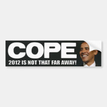 WERDEN - Wahl 2012 - AntiObama fertig Autosticker