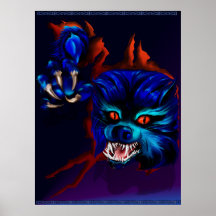 Werewolf-Druck Posterdrucke