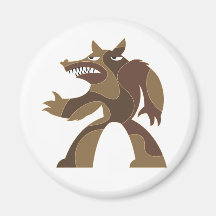 Werewolf-Typ Kühlschrankmagnete