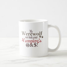 Werewolfwortkunst Kaffee Tasse