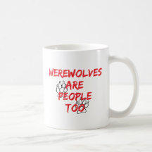 Werewolves sind Leute auch Tee Tassen