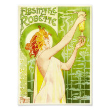 Wermut Alphonse Mucha Robette Druck Photo Druck