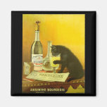 Wermut-Bürger-und Katzen-Vintage Plakat-Kunst Magnete