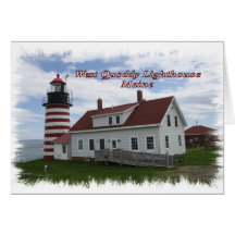 West Quoddy Lighthouse - Maine Cards