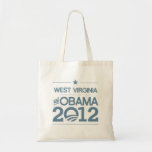 WEST VIRGINIA FÜR OBAMA 2012.png Tragetasche