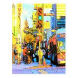 Westen auf Wilshire- Postkarte
