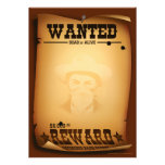 Western-Einladungen wollten Plakat-Briefpapier