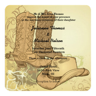 Western Einladungen Zazzle.de
