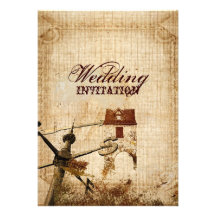 Westernbauernhausland Hochzeitseinladungen