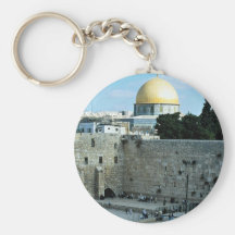 Westernwand mit Haube des Felsens, Jerusalem, Isr Schlüsselbänder