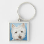 Westie Hundkeychain Schlüsselanhänger