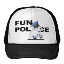 Westie SPASS-POLIZEI Hut Mütze