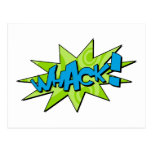 Whack-Comic-Buch-Postkarte