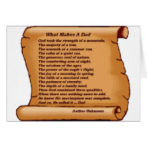 What Makes a Dad karten