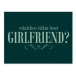 Whatchoo talkin Kampffreundin Postkarten