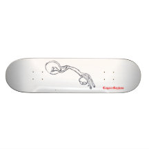 Wheelie_by_Logan_Mayhem, Logan-Verstümmelung Skateboarddeck