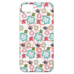 Whimsical floral pattern iPhone 5 case