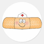 Whimsicla Pflaster-Verband mit dem Krankenschweste Sticker