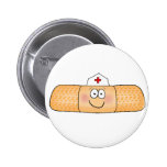 Whimsicla Pflaster-Verband mit dem Krankenschweste Button