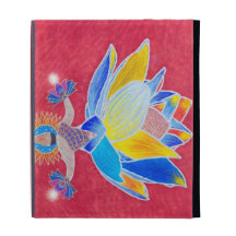 Whirling Lotus iPad Folio-Kasten