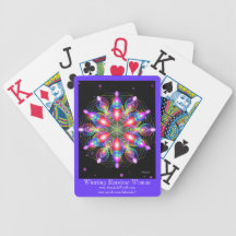 Whirling Regenbogen-Frau Poker Karten