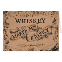Whisky macht mich frisky karten