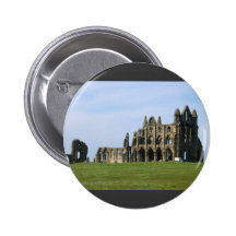 Whitby Abtei in North Yorkshire Anstecknadelbuttons