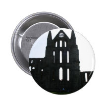 Whitby Abtei-Silhouette Anstecknadel