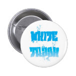 White Trash-Graffitientwurf Buttons