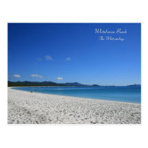 Whitehaven Strand, Queensland - Postkarte