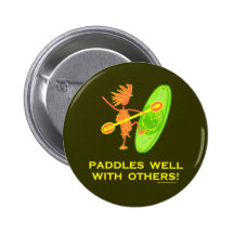 Whitewater-Kajak - Paddel gut mit anderen 2 Buttons