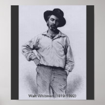 Whitman wenn Junge Posterdruck