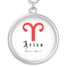 Widder, am 21. März - 19. April Personalisierter Schmuck