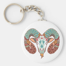 Widder/Aries Symbol Schlüsselanhänger