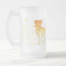 Widder-mattierter Becher Teetasse