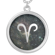 Widder-Tierkreis in der Universum-Sterlingsilber-H