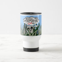 Widdle Ball in the Rough Coffee Mugs