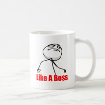 Wie ein Chef Kaffee Tasse