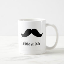 Wie ein Sir Tee Tasse