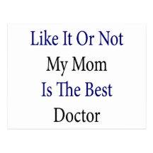 Wie es oder nicht meine Mamma ist der beste Doktor Postkarten