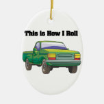 Wie ich rolle (Lieferwagen-LKW) Ornamente