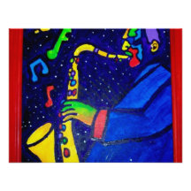 Wie Jazz-Mann durch Piliero Individuelle Ankündigung