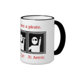 Wie man ein Piratenbecher ist Tee Haferl