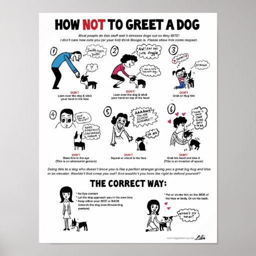 Wie man nicht einen Hund (11" x 14") Kind-Freundli Plakate