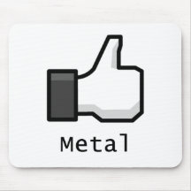 Wie Metall Mauspad