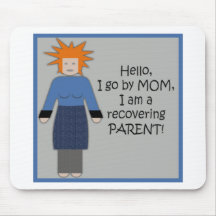 Wiederherstellung des Mamma-Blaus Mousepad