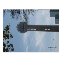 Wiedersehen-Turm Dallas, TX Postkarte