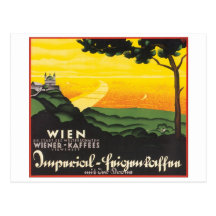 Wien Reise-Plakat Postkarten